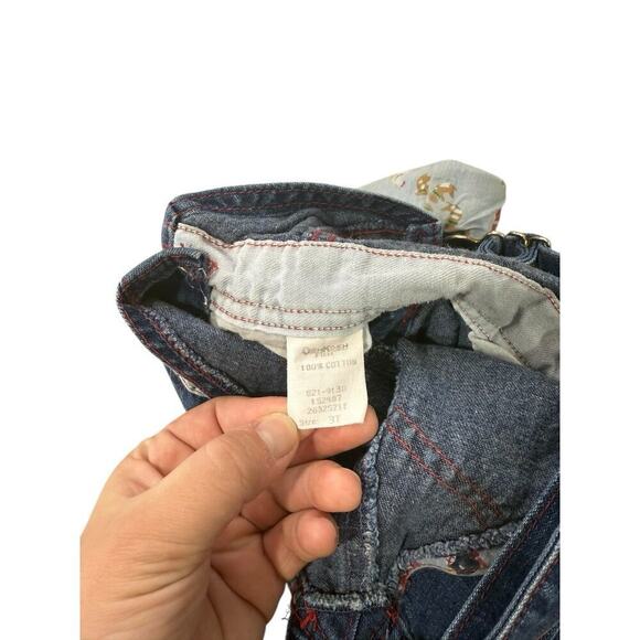 Vintage Oshkosh Farmer Farm Denim Overalls Kids Size 3T READ - Picture 7 of 10